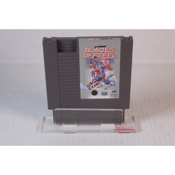 Blades of Steel Hockey (Nintendo NES) Original Authentic By Konami 1988 - Picture 2 of 7